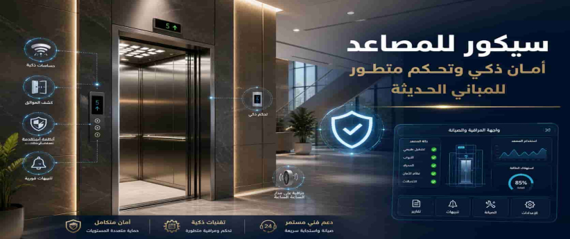 ماكينة سيكور للمصاعد من 96,300 جنيه | أمان إيطالي وسعر يناسبك